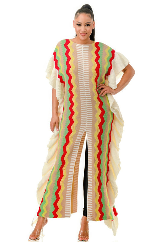 Thick Knit Tribal Dress